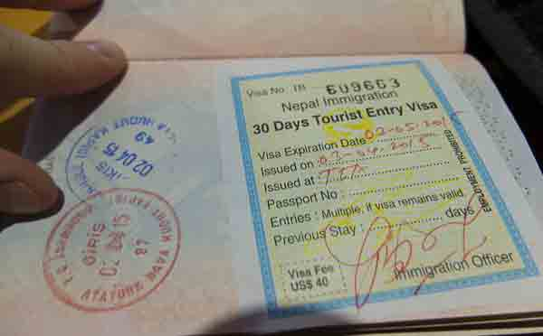 dubai tourist visa from nepal